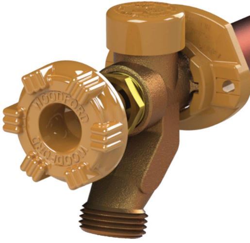 Anti-siphon water faucet