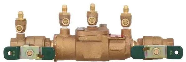 Double check valve