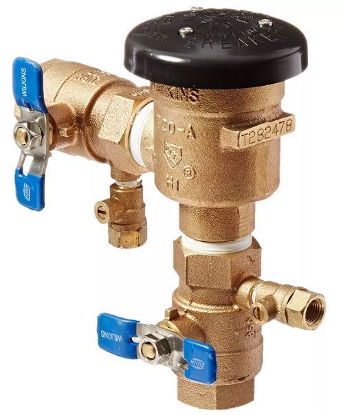 Pressure vacuum breaker