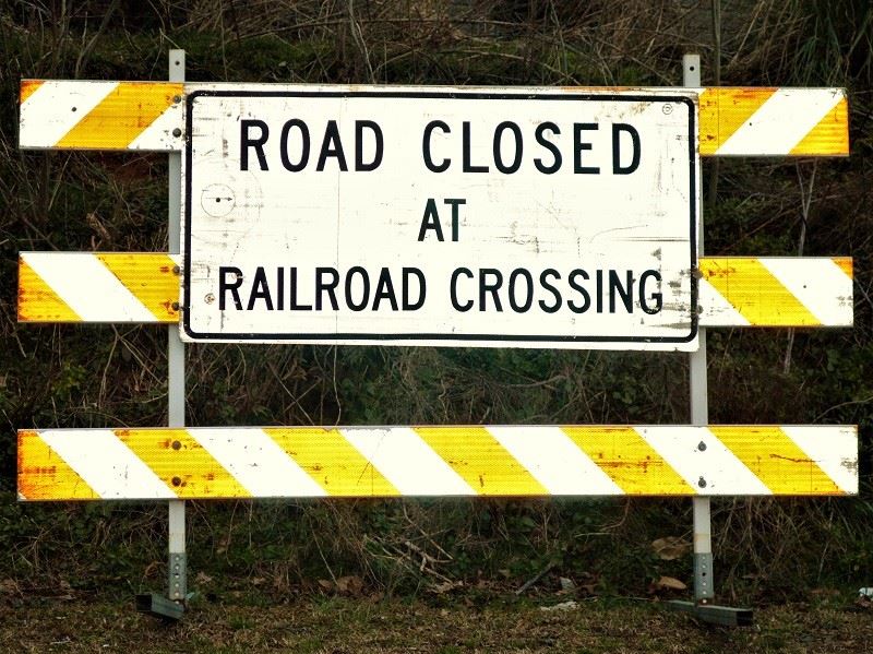Railroad Crossing Closed